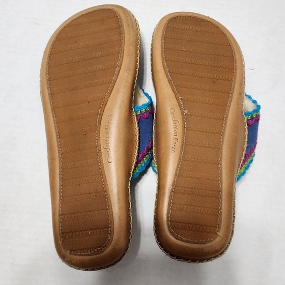 Acorn Thong Sandal with Sheepskin Lining - Size 9 - Picture 7 of 8